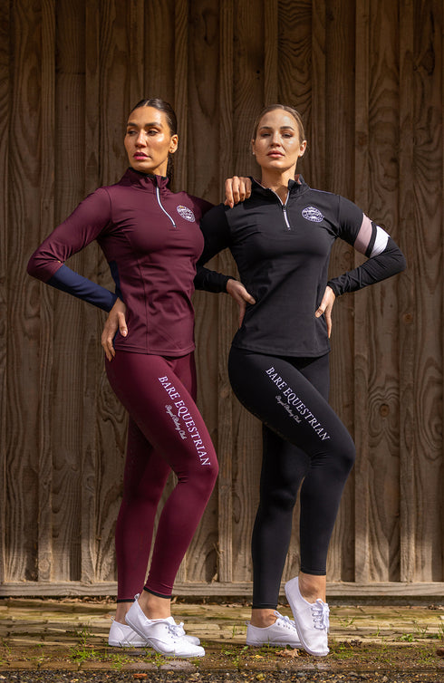 Royal Riding Club - Kensington Riding Tights - Merlot